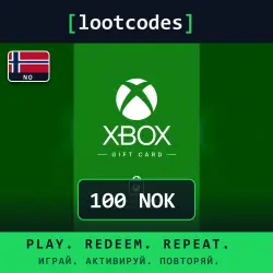 Xbox Gift Card — NOK 100 — Norway