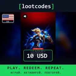 League of Legends — $10 USD — Mobile — United States