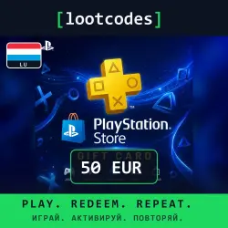 PlayStation Store Gift Card — EUR 50 — Luxembourg