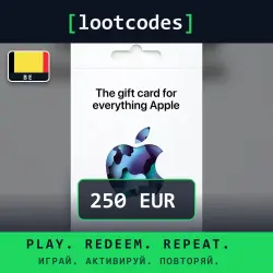 Apple Gift Card — EUR 250 — Belgium