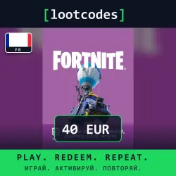 Fortnite Gift Card — EUR 40 — Epic Games Store — France