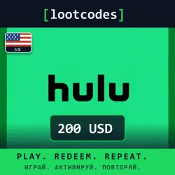 Hulu Gift Card — $200 USD — Mobile — United States