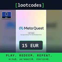 Meta Quest Gift Card — EUR 15 — Europe