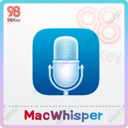 MacWhisper 1 Device / 3 Devices License | Activation Key for Mac