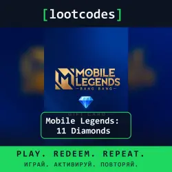 Mobile Legends: Bang Bang Gift Card — 11 Diamonds — Global