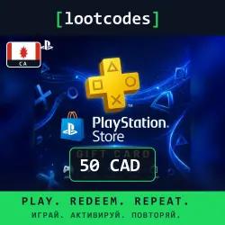 PlayStation Store Gift Card — CAD 50 — Canada