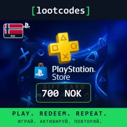 PlayStation Store Gift Card — NOK 700 PlayStation Store Wallet — Norway