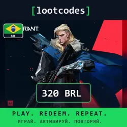 Riot Valorant Gift Card — BRL 320 Riot Cash — Mobile — Brazil
