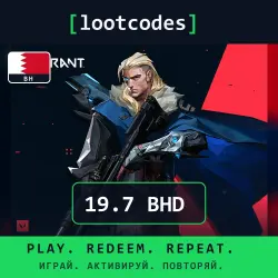 Riot Valorant Gift Card — BHD 19.7 Riot Access — Mobile — Bahrain