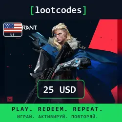Riot Valorant Gift Card — 25 USD — Mobile — United States