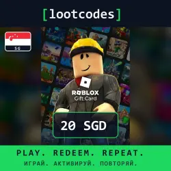 Roblox Gift Card — SGD 20 — Singapore, лот №288420