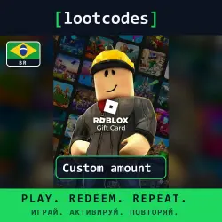 Roblox Gift Card — Custom amount — Brazil, лот №207306