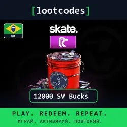 skate - SV Bucks — 12000 SV — Xbox — Brazil