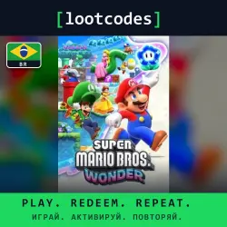 Super Mario Bros. Wonder — Standard Edition — Nintendo Switch — Brazil
