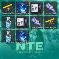 [Twitch Drops] NTE: Neverness to Everness | 10 Items | Instant Delivery