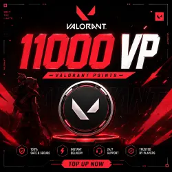VALORANT 11000 VP EU 24/7