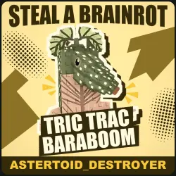 Tric Trac Baraboom Rare [любая мутация] — Steal a Brainrot — Roblox, лот №214105