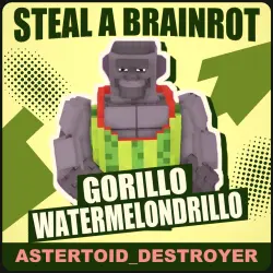 Gorillo Watermelondrillo Mythic [любая мутация] — Steal a B… — Roblox, лот №214109