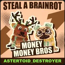 Money Money Bros Secret [любая мутация] — Steal a Brainrot — Roblox, лот №280381