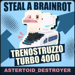 Trenostruzzo Turbo 4000 Secret [любая мутация] — Steal a Br… — Roblox, лот №214156