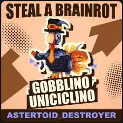 Gobblino Uniciclino Secret [любая мутация] — Steal a Brainr… — Roblox, лот №214194