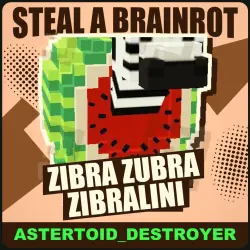 Zibra Zubra Zibralini Mythic [любая мутация] — Steal a Brai… — Roblox, лот №214208