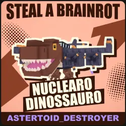 Nuclearo Dinossauro Secret [любая мутация] — Steal a Brainr… — Roblox, лот №214216