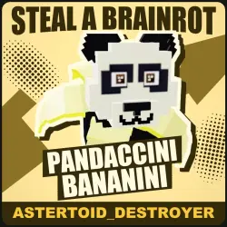 Pandaccini Bananini Legendary [любая мутация] — Steal a Bra… — Roblox, лот №214252