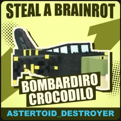 Bombardiro Crocodilo Mythic [любая мутация] — Steal a Brain… — Roblox, лот №214286