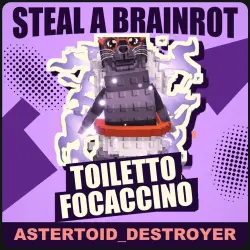 Toiletto Focaccino Mythic [любая мутация] — Steal a Brainrot — Roblox, лот №214290