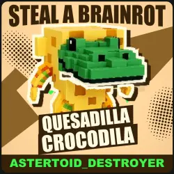 Quesadilla Crocodila Secret [любая мутация] — Steal a Brain… — Roblox, лот №214294