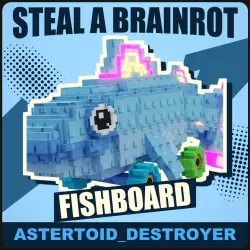 Fishboard Secret [любая мутация] — Steal a Brainrot — Roblox, лот №214322