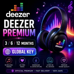 DEEZER PREMIUM 3 / 6 / 12 MONTHS | GLOBAL KEY*