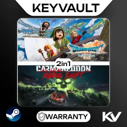 DRAGON QUEST VII REIMAGINED / CARMAGEDDON: ROGUE SHIFT 2IN1 | STEAM OFFLINE | AUTO DELIVERY