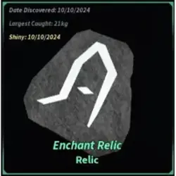 Enchant relic [Rare] — Fisch