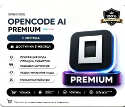 opencode AI / opencode token | 1 Month Subscription |  | Full Model