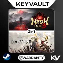 NIOH 3 / CODE VEIN II DELUXE EDITION 2IN1 | STEAM OFFLINE | AUTO DELIVERY