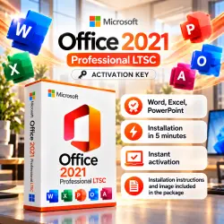 Key for Microsoft Office 2021, LTSK, Word, Excel
