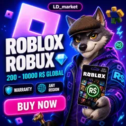 Roblox Gift Card 200-10000 Robux Global Quality