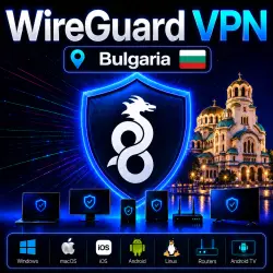 WireGuard VPN Bulgaria | Low Ping