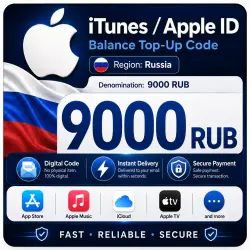 Itunes Russia 9000 RUB