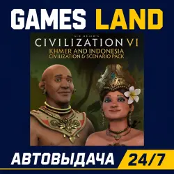 Sid Meier's Civilization VI - Khmer and Indonesia Civilization &amp; Scen | Steam Ключ | GLOBAL + РФ/СНГ