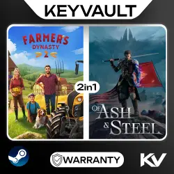 FARMER'S DYNASTY 2 / OF ASH AND STEEL 2IN1 | STEAM OFFLINE | AUTO DELIVERY