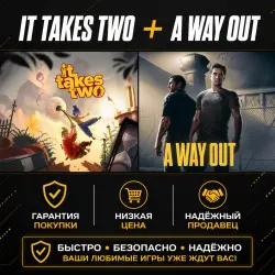 IT TAKES TWO + A WAY OUT STEAM PC
