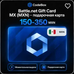 Battle.net Gift Card MX (MXN) - digital code