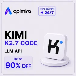 Kimi K2.7 Code API | Balance Top-Up | ApiMira