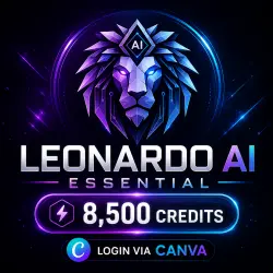 LEONARDO AI ESSENTIAL – 8,500 CREDITS