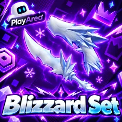 Blizzard Set | Murder Mystery 2 | MM2 — Roblox, лот №214355