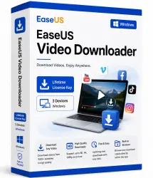 EaseUS Video Downloader Lifetime License Key [3 Devices / Win]