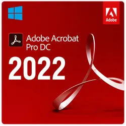 Adobe Acrobat PRO DC 2022 — Windows 10 and Windows 11 / Digital Key